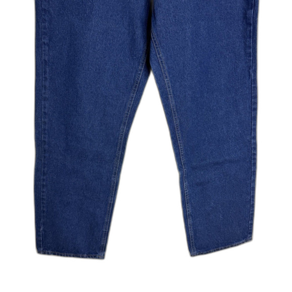 Carhartt Jeans Mens 38x36 Blue Loose Fit Denim Pants Made USA Workwear B167 DST - Picture 3 of 8